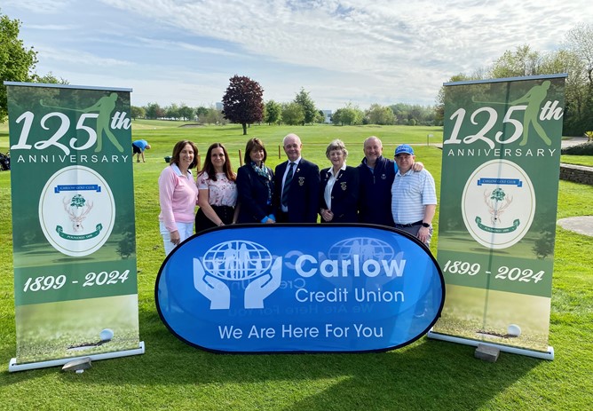 Carlow Golf Club Celebrate 125 Years in Partnership with Carlow Credit Union