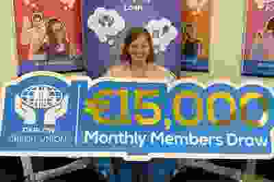Monthly member draw winner