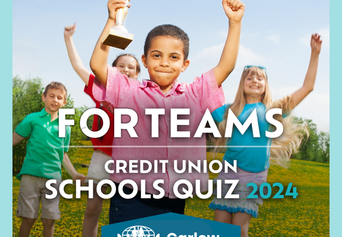 Carlow Credit Union School Quiz is back in 2024!